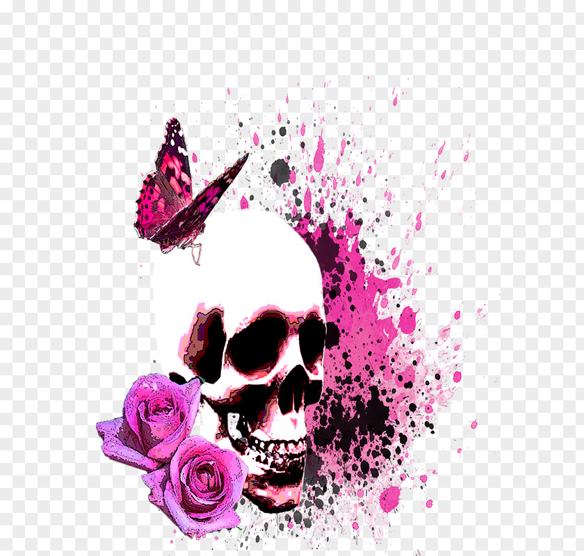Skull Antelope Desktop Wallpaper Giclée Clip Art PNG