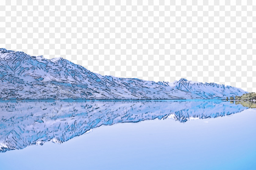 Water Resources Blue Reflection Lake PNG