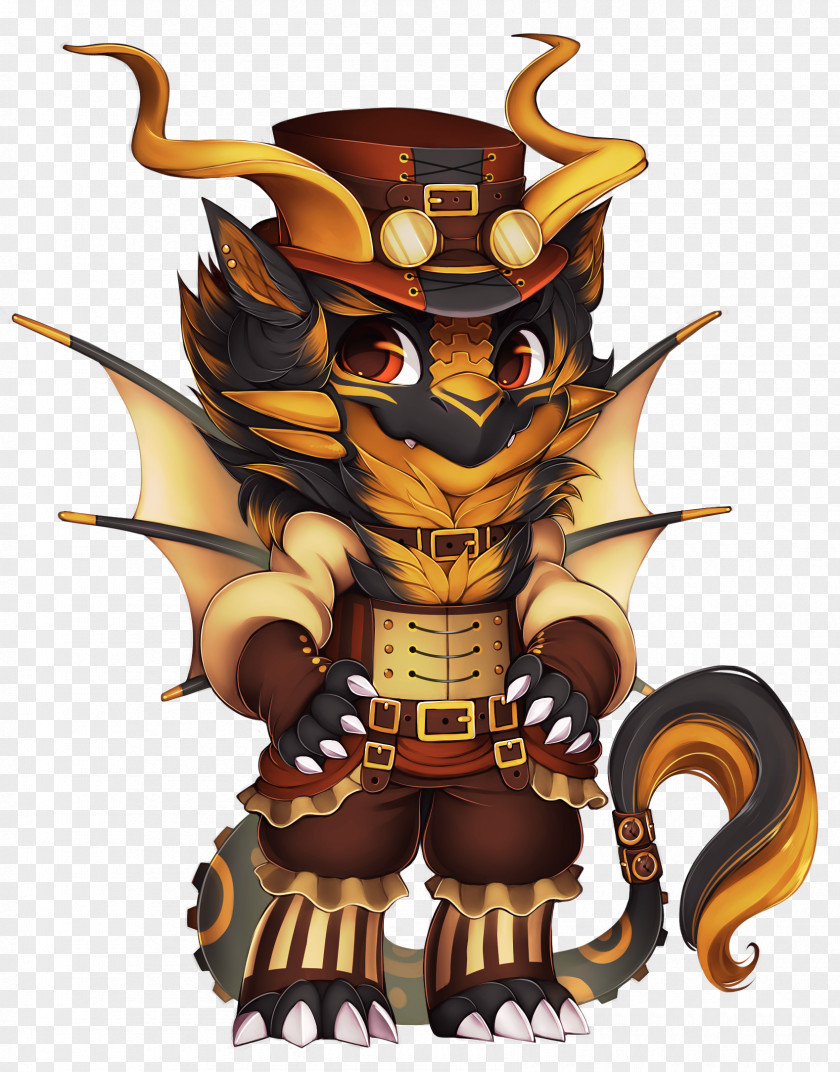 Dragon Steampunk Costume Legendary Creature PNG