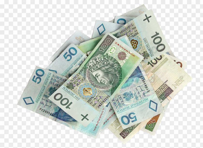 Foreign Bill Poland Polish Zu0142oty Loan Money Banknote PNG
