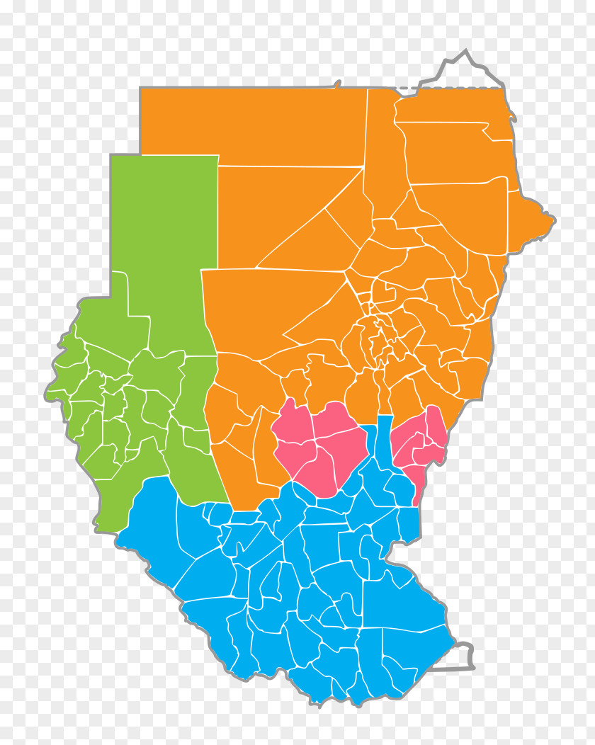 Map South Sudanese Independence Referendum, 2011 Second Civil War Comprehensive Peace Agreement PNG