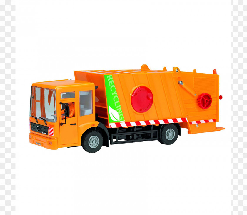 Car Mercedes-Benz Econic Toy Simba Dickie Group Garbage Truck PNG