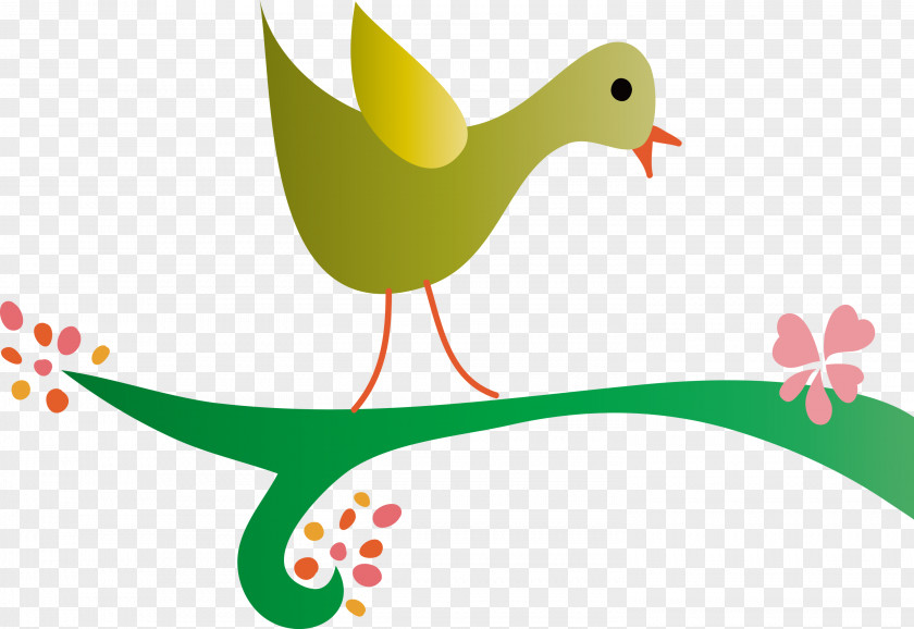 Landfowl Duck Beak Cartoon Water Bird PNG