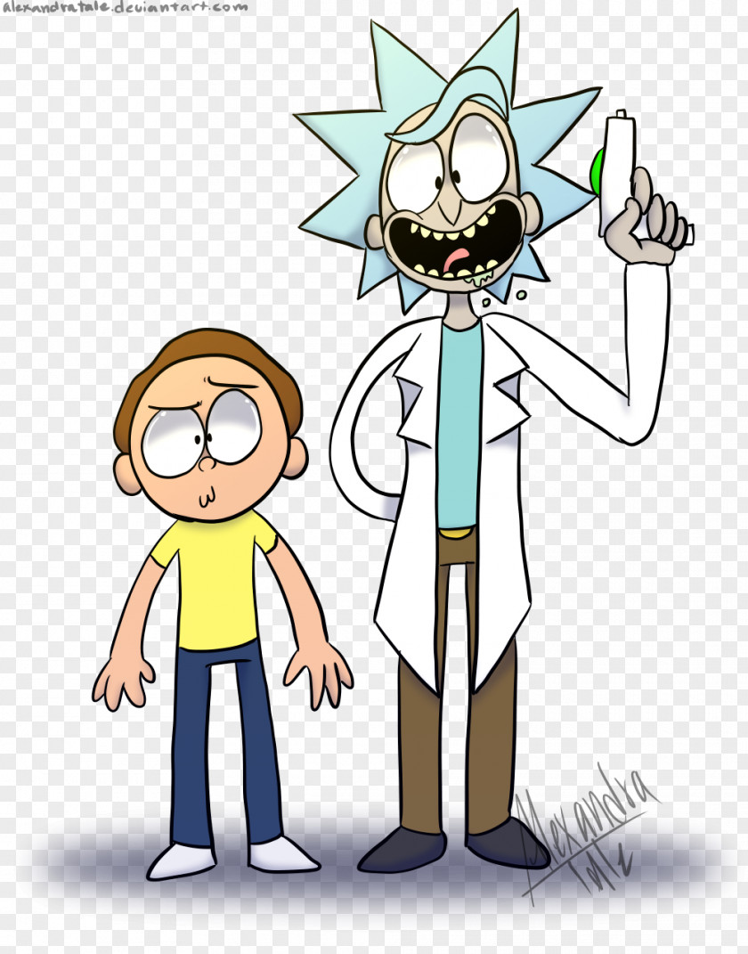 Rick And Morty Sanchez Smith Cartoon Character Clip Art PNG
