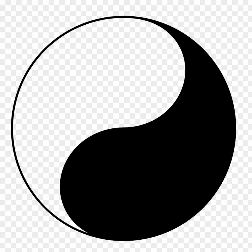 Symbol Oval Yin Yang PNG