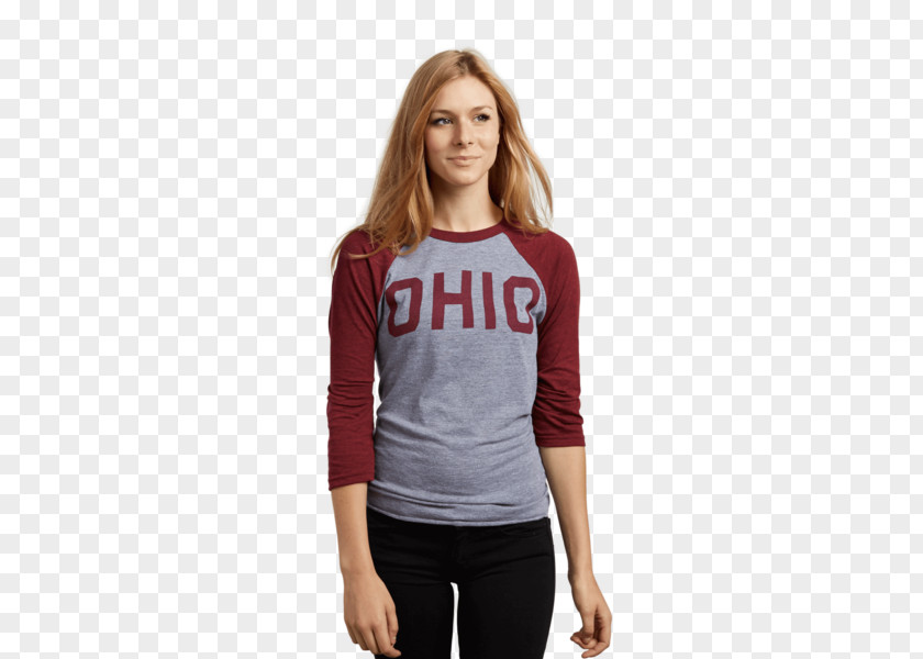 T-shirt Long-sleeved Shoulder Sweater PNG