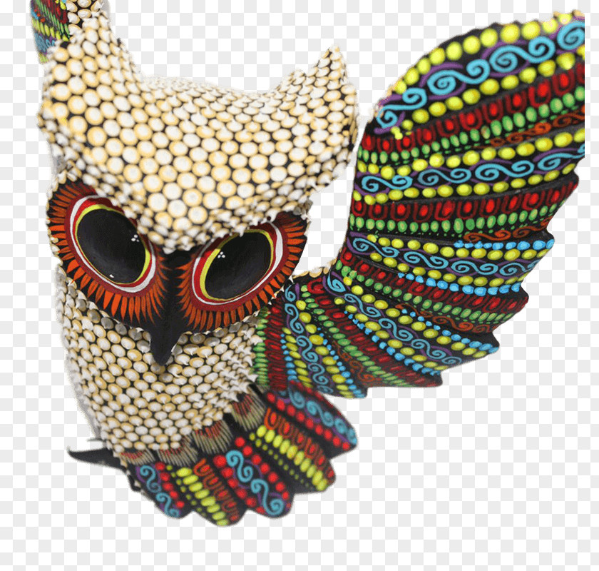 Alebrijes Alebrije Oaxaca Copal Owl Wood PNG