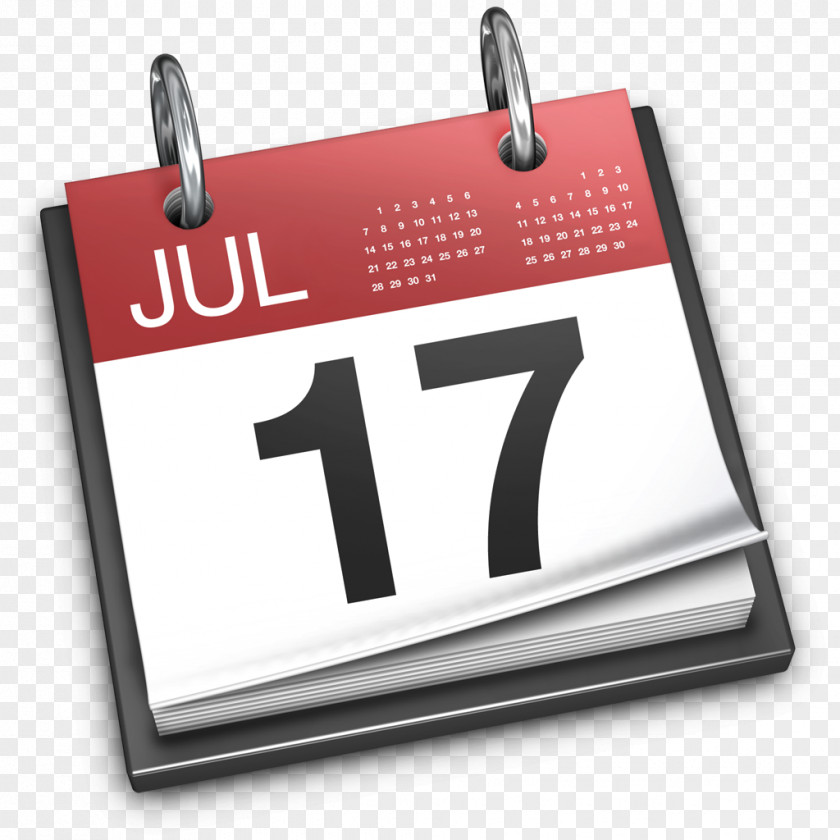 Calendar Calendaring Software Apple MacOS PNG