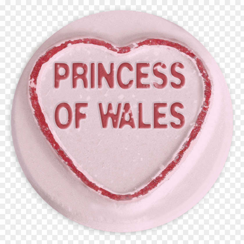Death Of Diana Princess Wales Love Hearts Candy Swizzels Matlow PNG