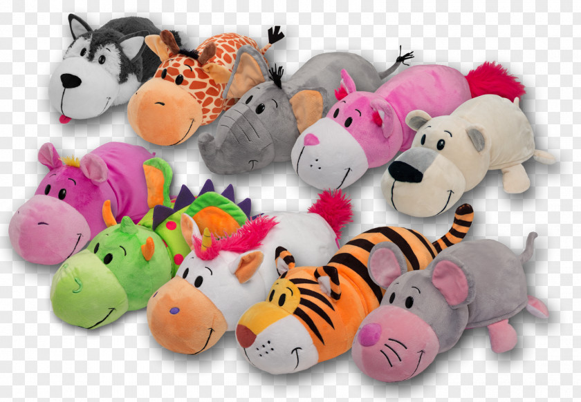Flipazoo PlushGo Go Pillow Walmart Stuffed Animals & Cuddly Toys 16 Inch / Beige Husky/Polar FlipaZoo Plush Toy PNG