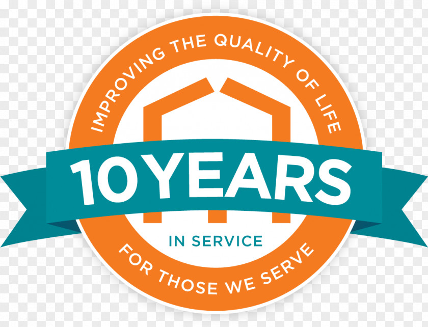 10 Years Home Care Service Health Organization Right At Business PNG