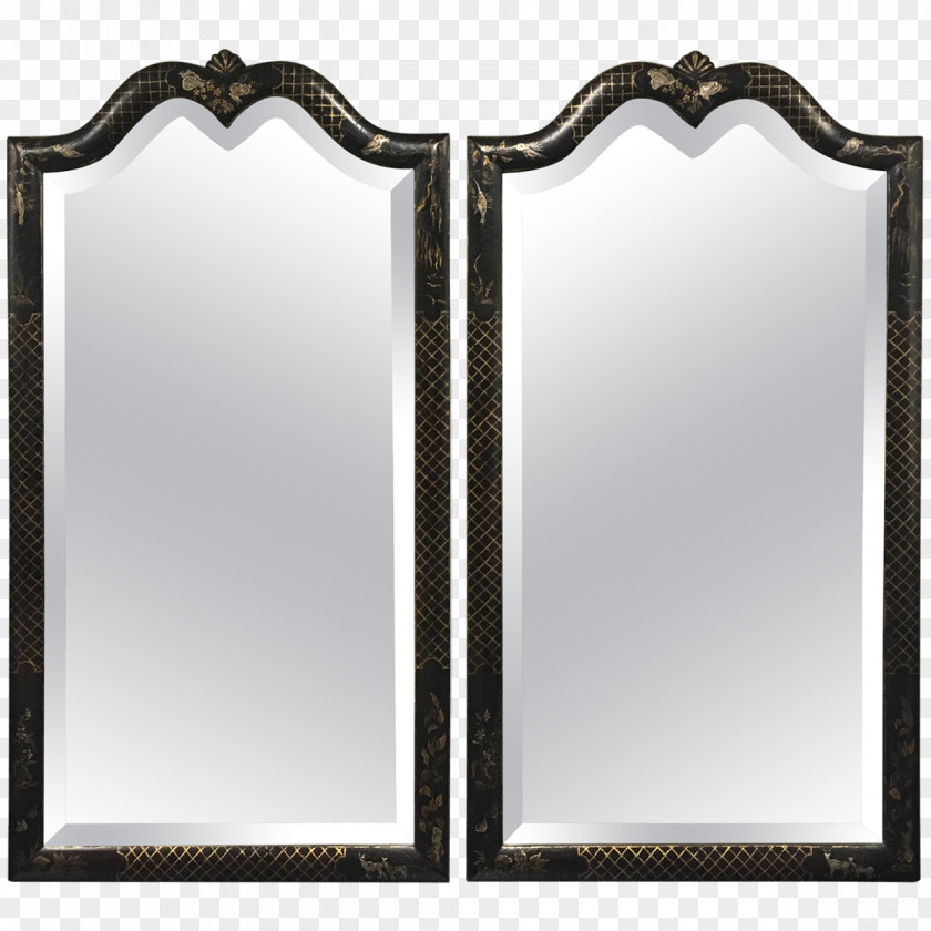 Chinoiserie Mirror Art Picture Frames Style PNG