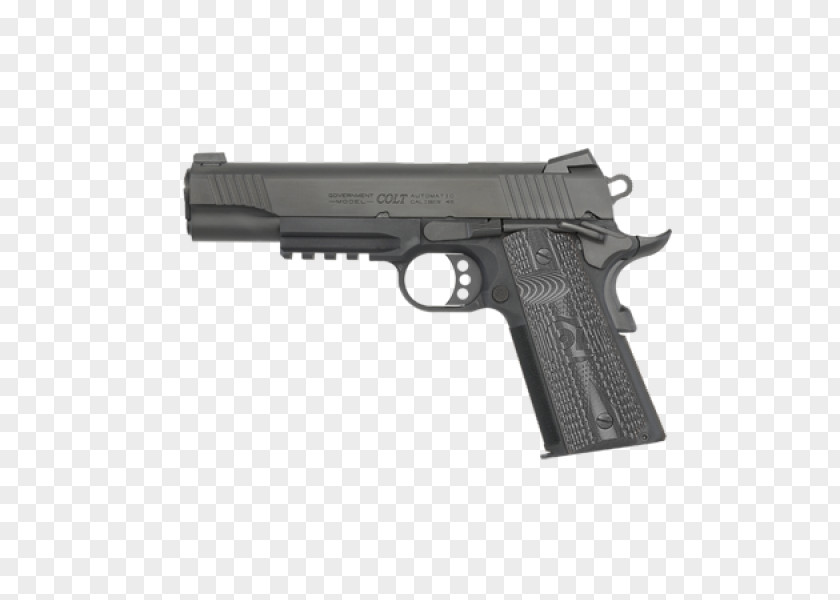 Colt's Manufacturing Company M1911 Pistol Firearm .45 ACP PNG