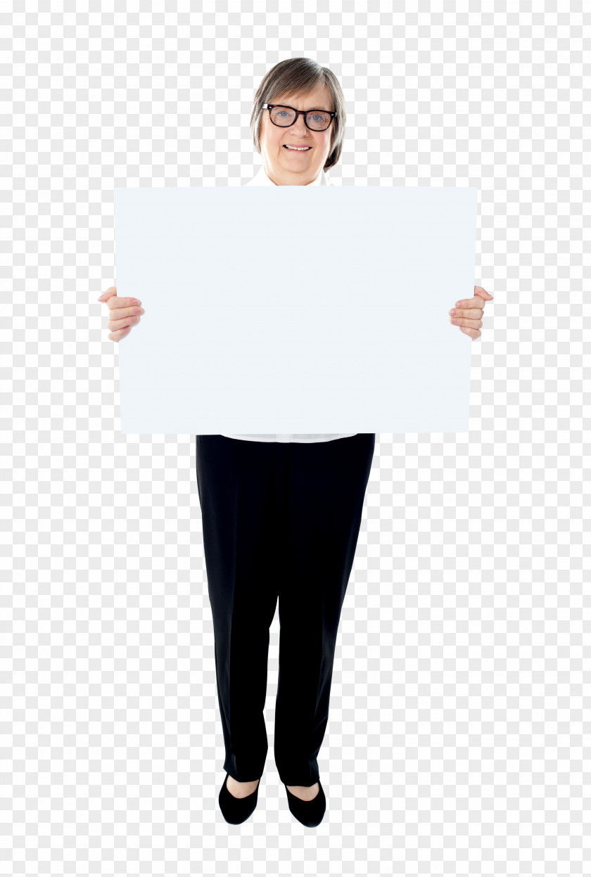 Holding Banner High-definition Television PNG