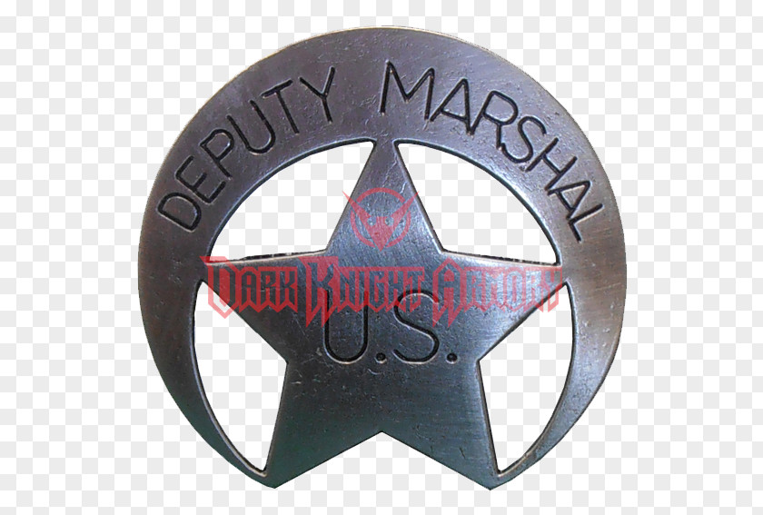 Sheriff US Deputy Marshal United States Marshals Service Badge American Frontier PNG