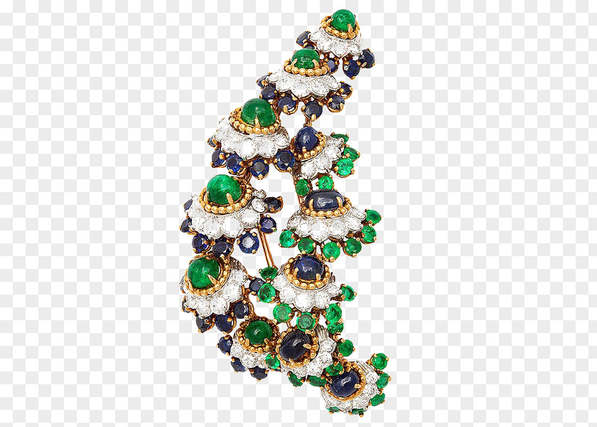 Stacked Flower Jewelry Jewellery Emerald Kundan Diamond PNG