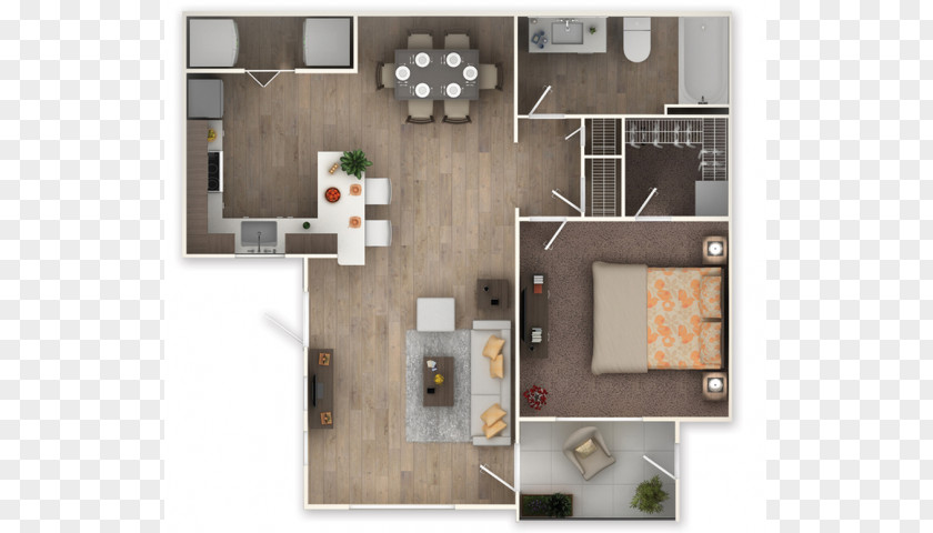 Apartment The Highland Apartments East Avenue Floor Plan Bed PNG