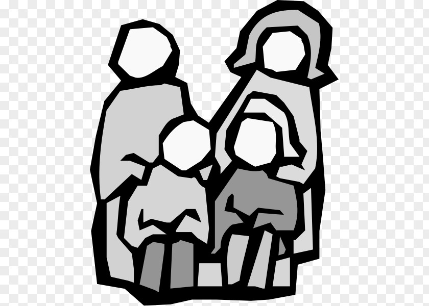 Family Photo Art Clip PNG