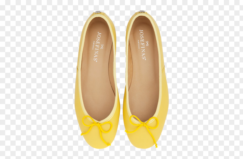 Woman Ballet Flat Josefinas NYC Flagship Shoe Yellow PNG