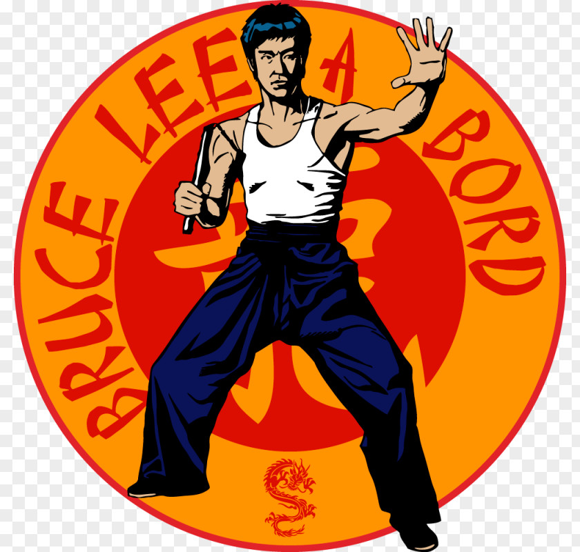 Bruce Lee Sticker Decal Adhesive Film PNG