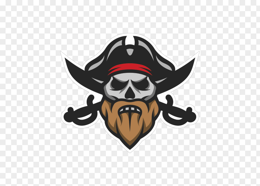 Calavera Pirata Piracy Logo Clip Art PNG