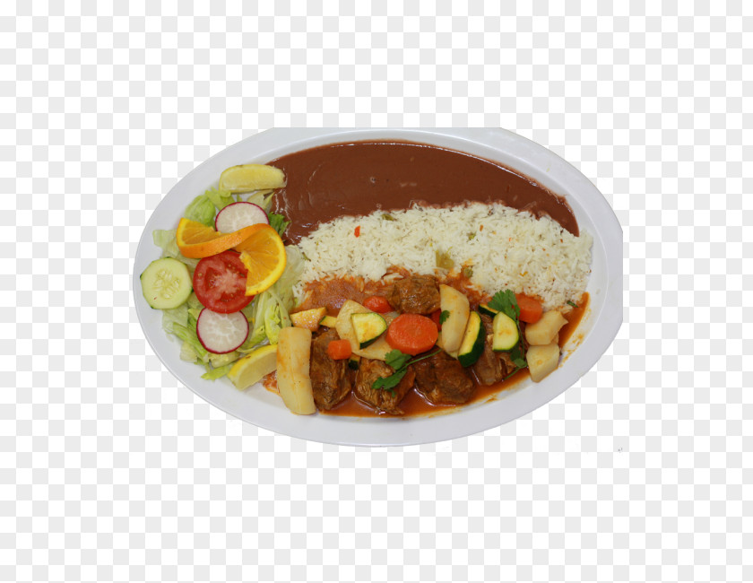 Carne Asada Curry Asian Cuisine Plate Cooked Rice Recipe PNG