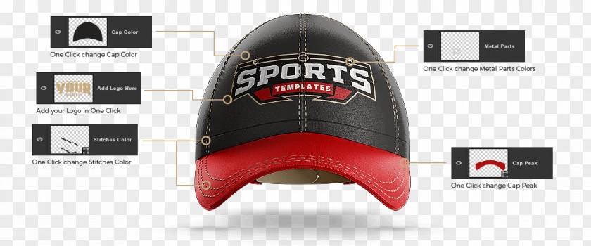 Full Mink Baseball Cap Helmet Uniform PNG