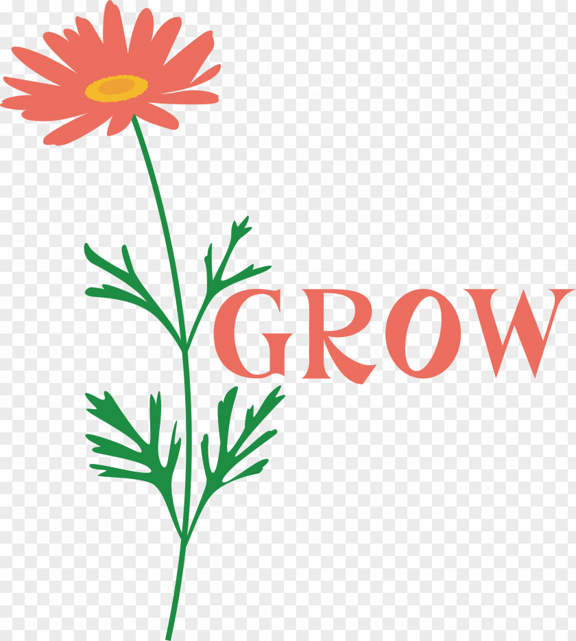 GROW Flower PNG