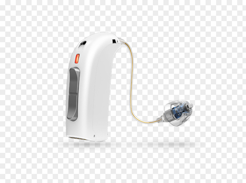 Pure White Hearing Aid Oticon Widex PNG