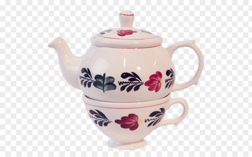 Tea Watercolor Teapot Coffee Netherlands Boerenbont PNG