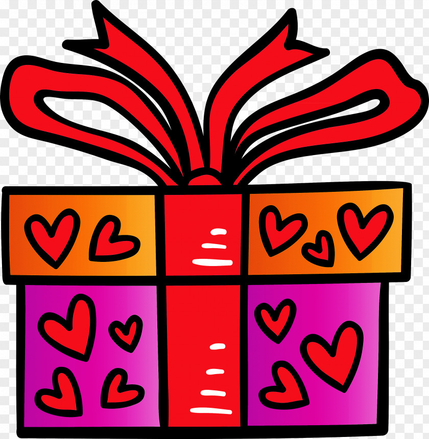 Valentines Day Gift Box Love PNG