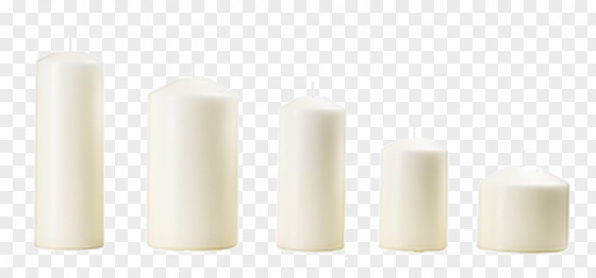 White Candle Lighting Flameless Candles Cylinder PNG