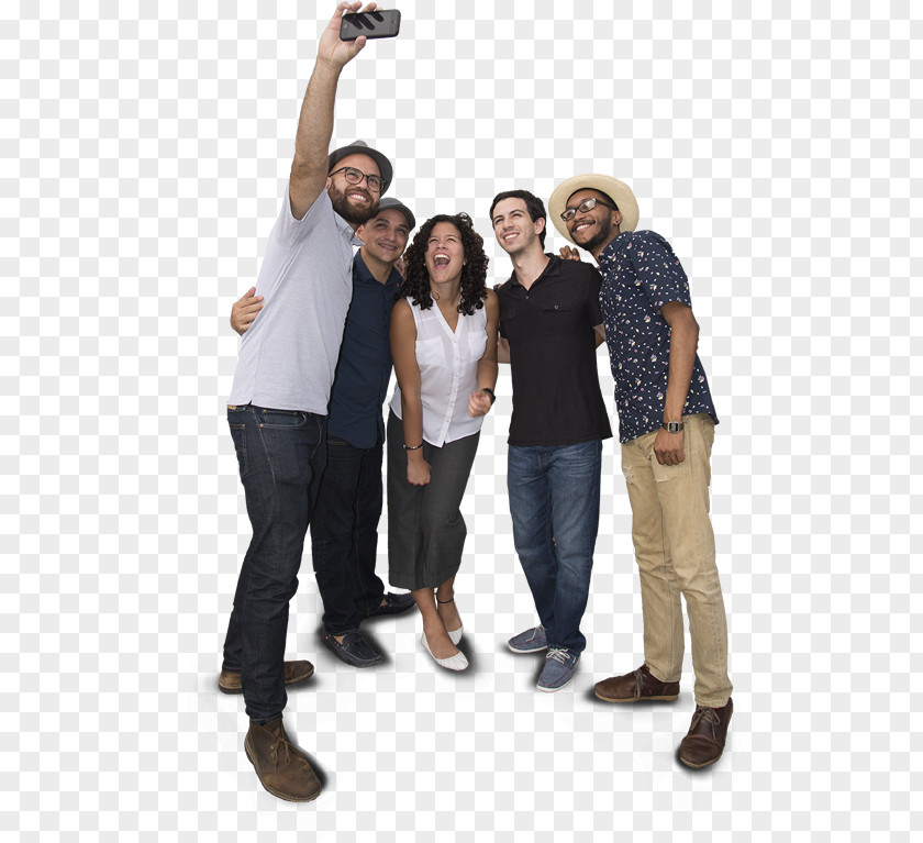 Group Of People Mobile Phones Selfie Text Messaging Information PNG