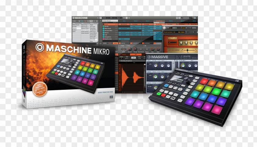 Musical Instruments Native Maschine Mikro MK2 Traktor PNG