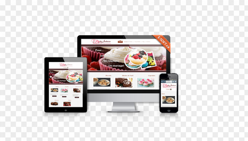 Website Mock Up Business Word-of-mouth Marketing Responsive Web Design PNG