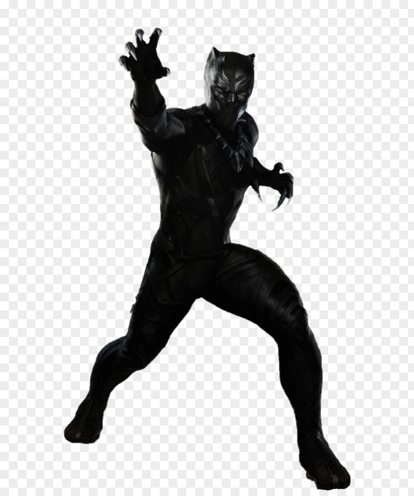 Black Panther Superhero Movie Film Clip Art PNG