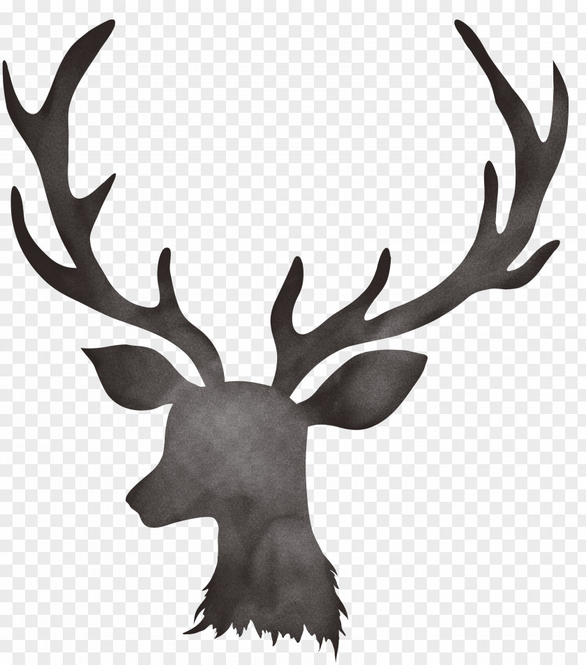 Deer Paper Textile Antler Printing PNG