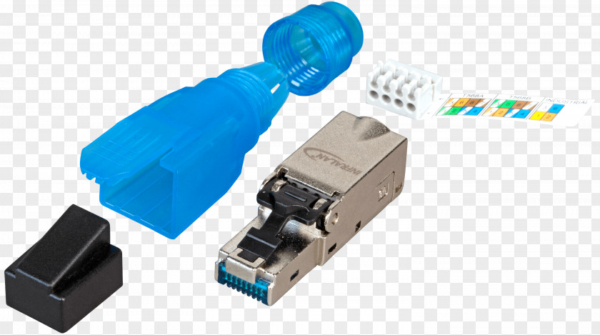 Electrical Connector Cable Modular Twisted Pair RJ-45 PNG