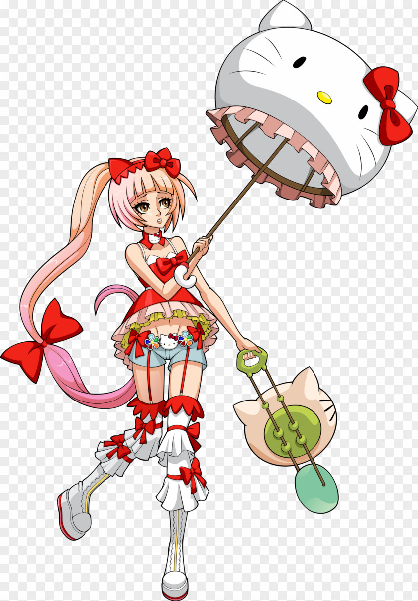 Hatsune Miku Hello Kitty Nekomura Iroha Vocaloid 2 PNG