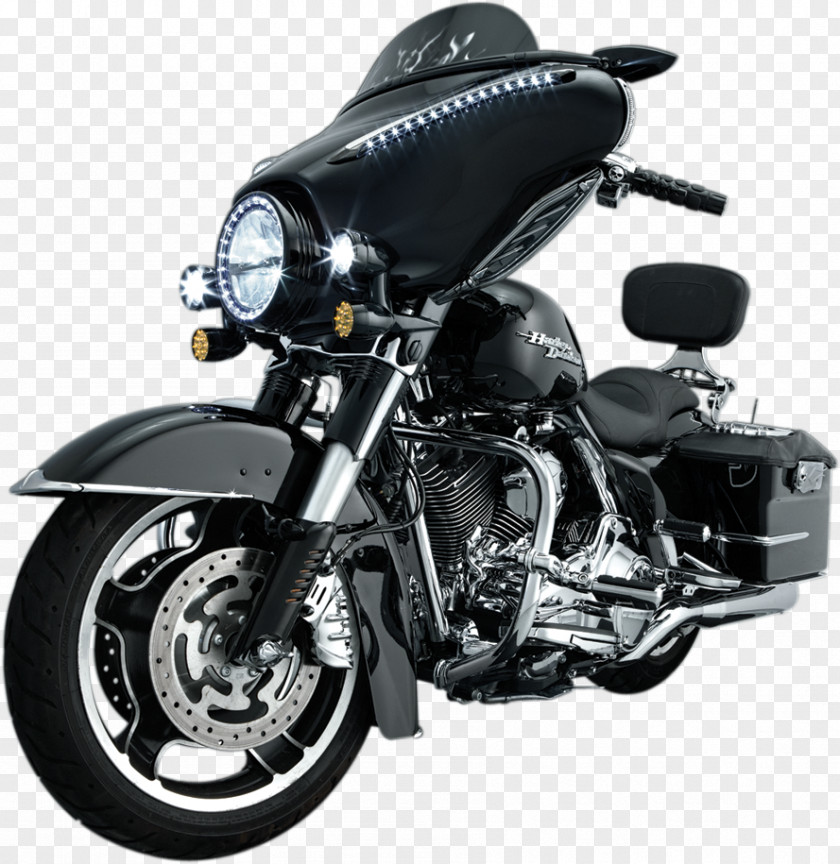Motorcycle Harley-Davidson Electra Glide Road King Fork PNG
