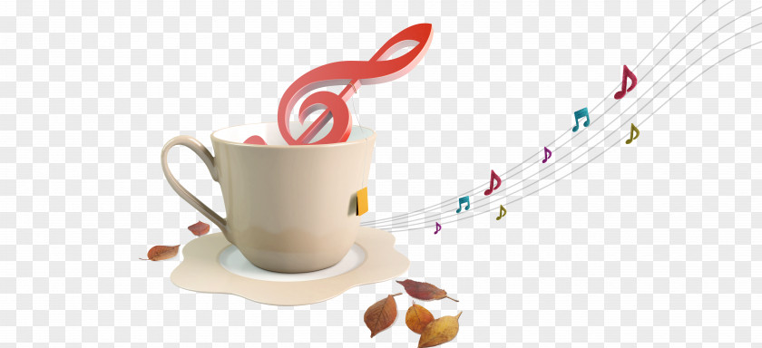 Mug Poster Musical Note PNG