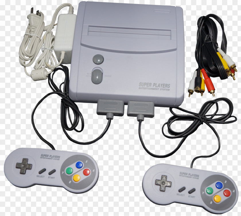 Nintendo Super Entertainment System New-Style NES Video Game Consoles Clone PNG
