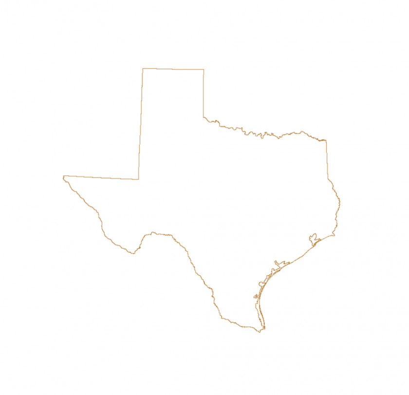 Outline Of The State Texas Clip Art PNG