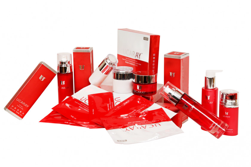 Red Cosmetic Bottle Cosmetics Cosmetology Jar PNG