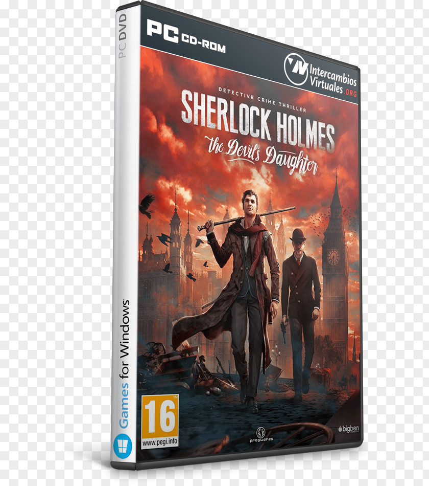 Sherlock Holmes The Devil's Daughter Holmes: PlayStation 4 Video Game Technomancer PNG