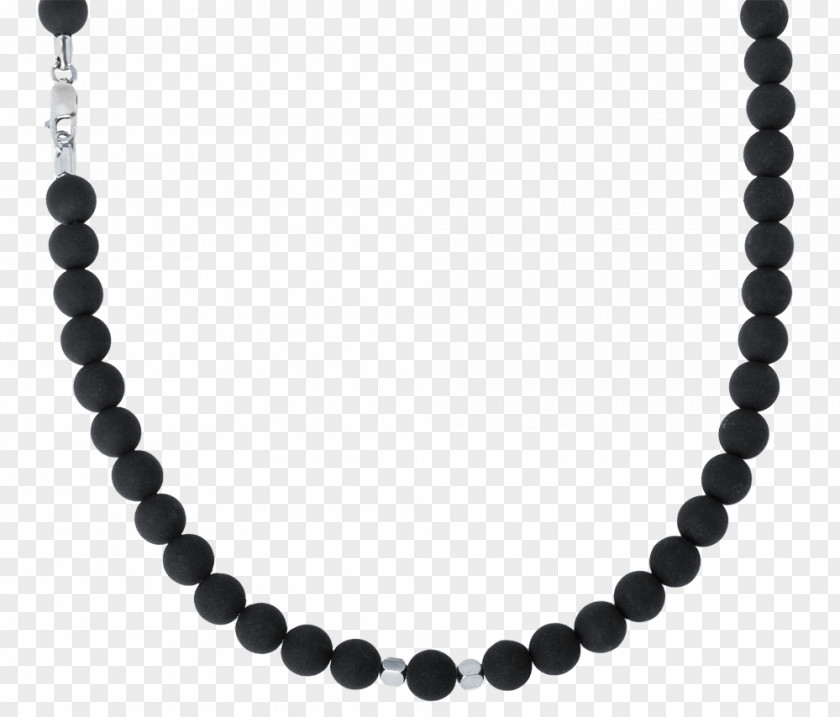 Silver Necklace Charms & Pendants Bracelet Onyx Bead PNG