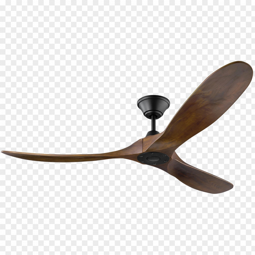 Walnut Wood Spoons Ceiling Fans Monte Carlo Maverick Efficient Energy Use PNG