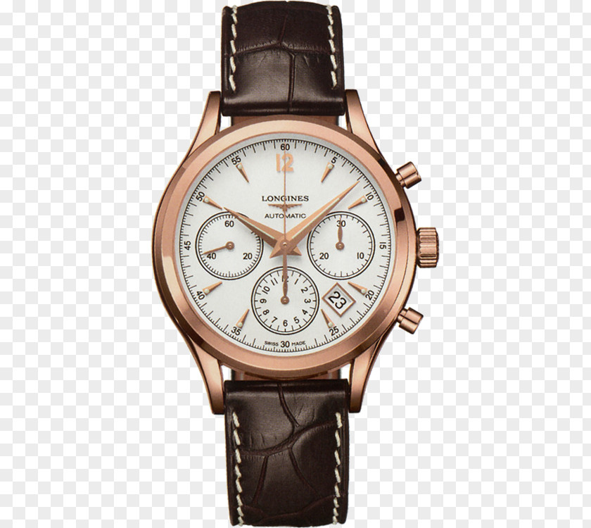 Watch Chronograph Longines Zenith Complication PNG