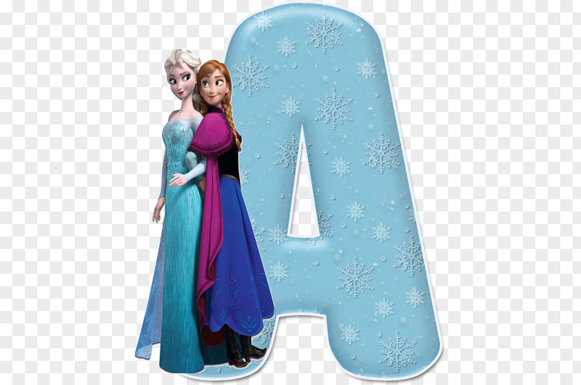 Alphabet Frozen Elsa Anna Olaf Kristoff Disney's PNG