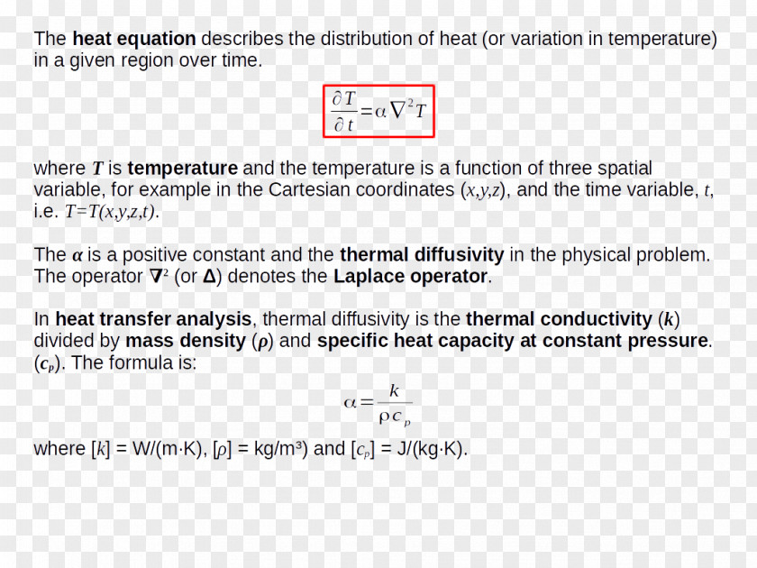 Equation Of State Heat Transfer Coefficient Convection PNG